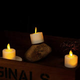 6 Pcs Realistic Flameless Candles With Remote