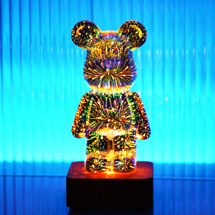 Firework Bear Lamp