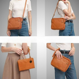 Leather crossbody bag