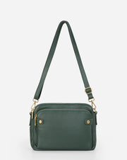 Leather crossbody bag