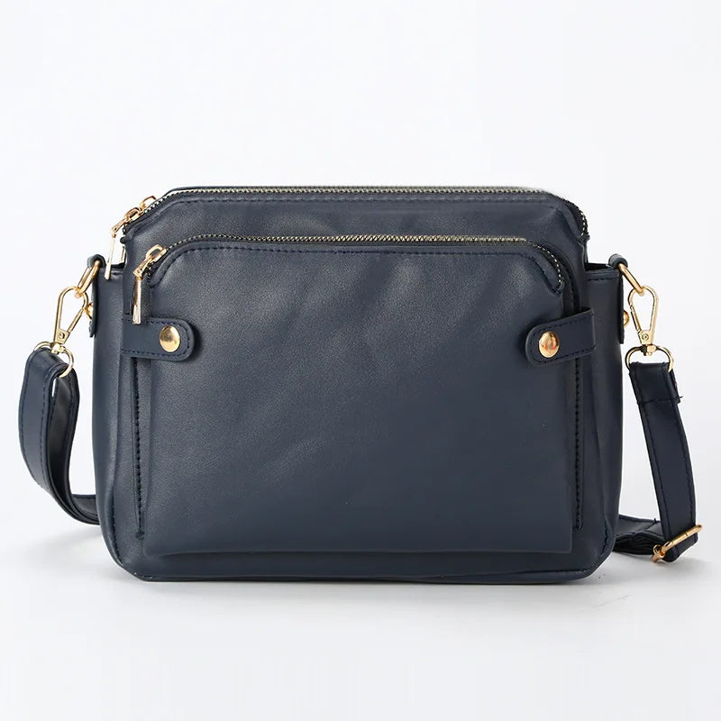 Leather crossbody bag