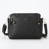 Leather crossbody bag